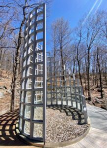 This artwork commemorates Crystal Window's exceptional employees and was crafted using their motto glass as a token of appreciation for their contributions.