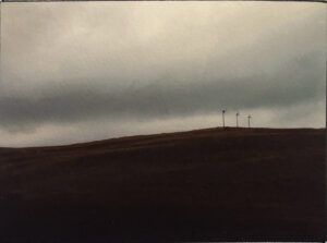 Windfarm, Peat, Shetland
